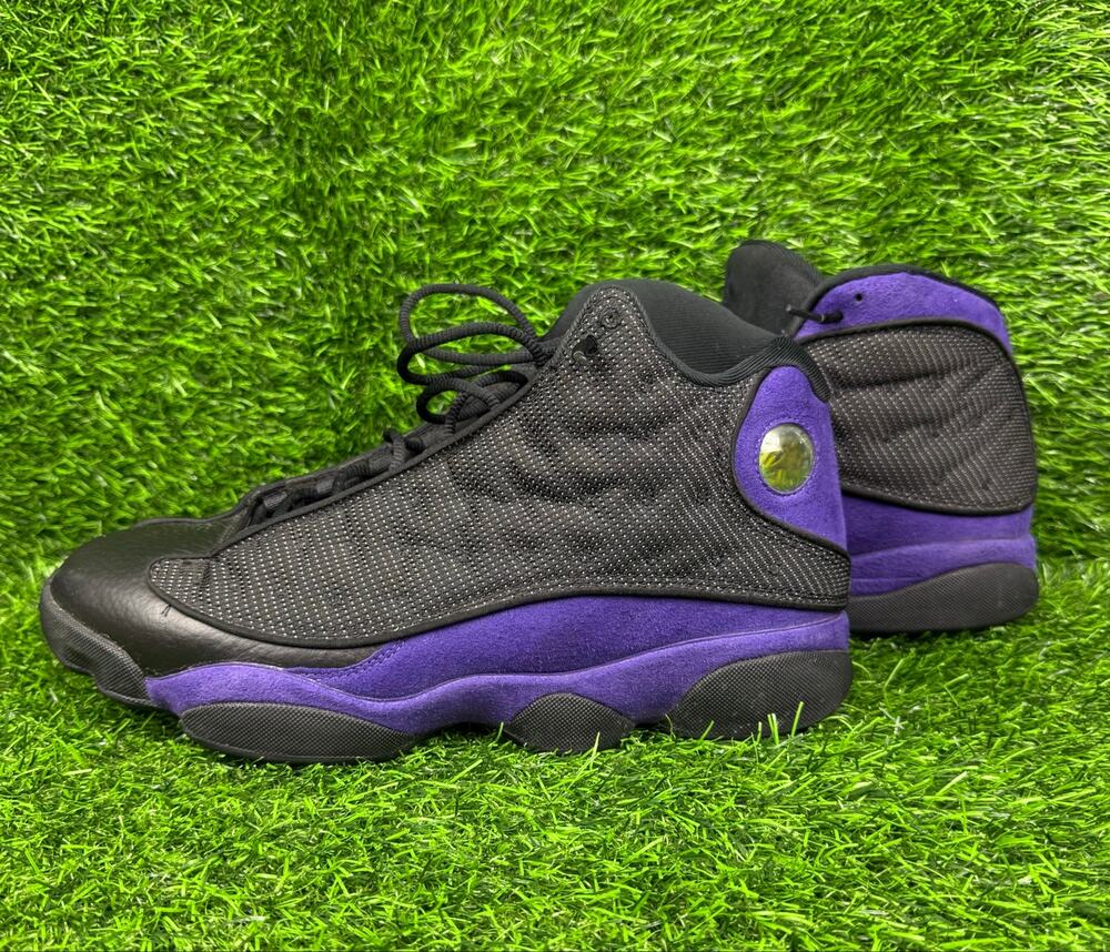 Nike Air Jordan 13 Retro Court Purple 2022 Mens Size 11.5 DJ5982-015 Black Shoes